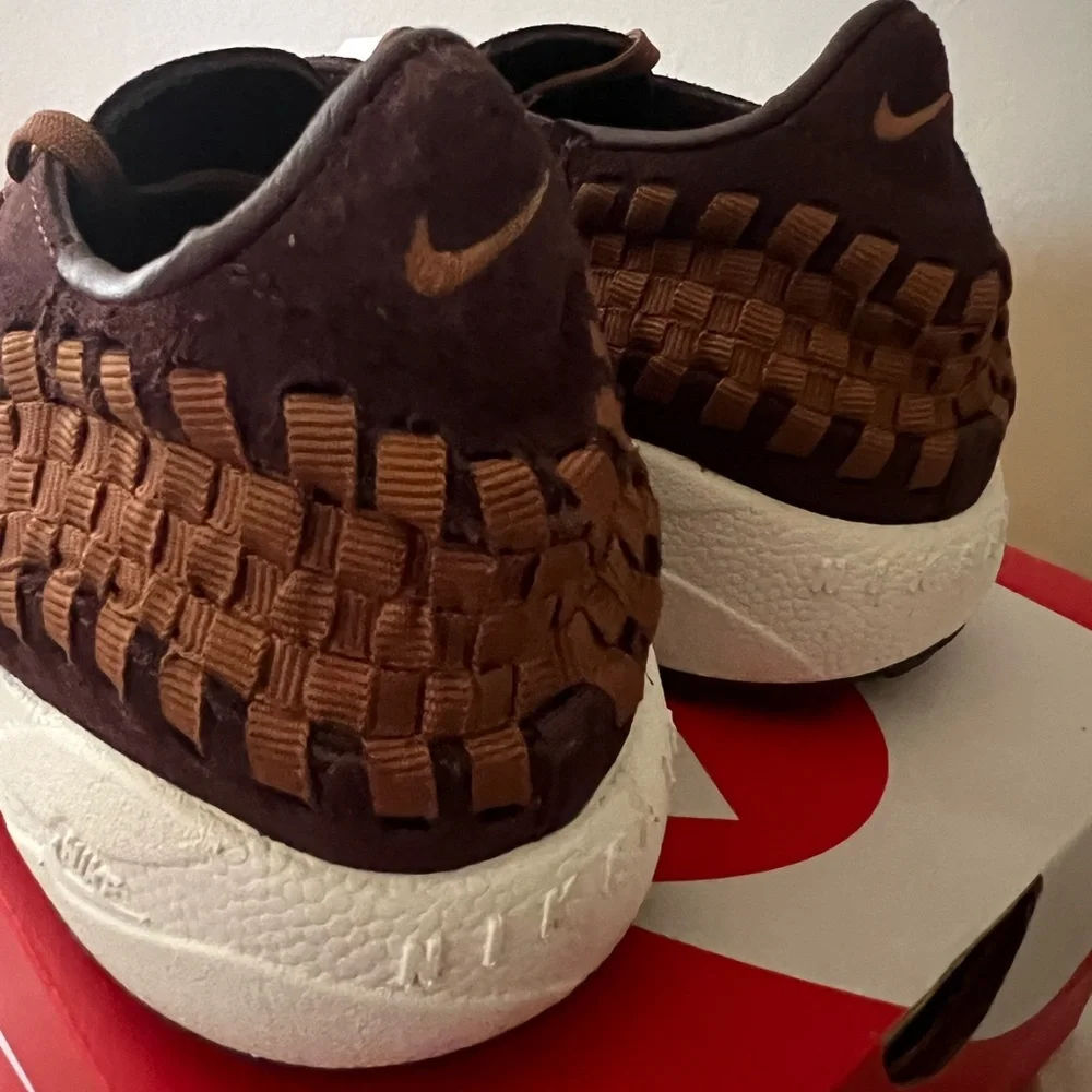 Nike Air Footscape Woven Sneakers Brown FB1959-200 Women’s Size 7.5 BNIB - Picture 9 of 14